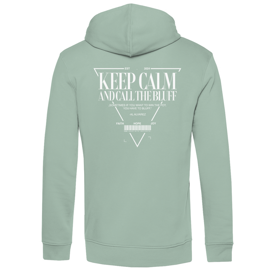 Keep Calm - Herren Premium Bio Hoodie